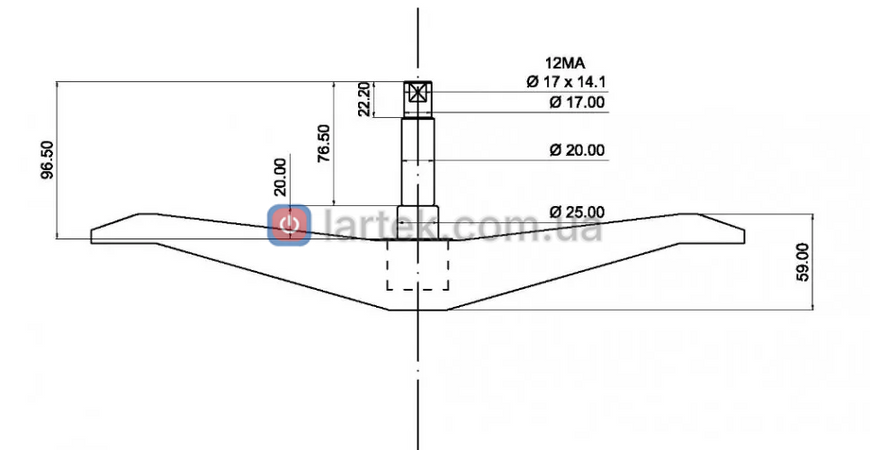 Крестовина барабана для стиральной машины Samsung DC97-11292A &ndash; фото товара